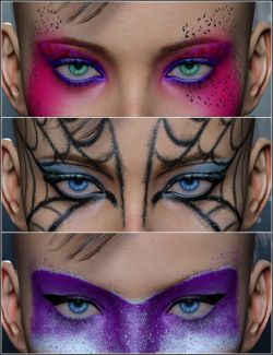 Extreme Closeup: High Fashion Makeup for Genesis 3 Female(s)