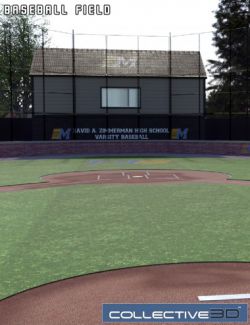 Collective3d Baseball Field