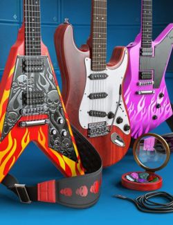 Electric Guitar Collection Bundle for Genesis 8 and Genesis 3