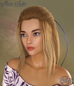 Prae-Nian Hair For G8 Daz