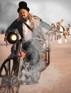 Steam Motorcycle