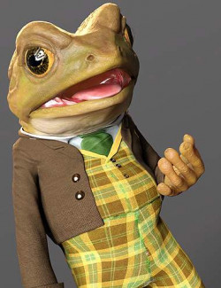 Storybook Frog HD for Genesis 8.1 Males