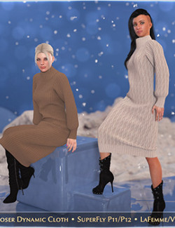 FRQ Dynamics: Turtleneck Dress
