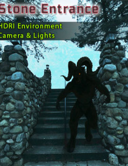 Stone Entrance HDRI and Cameras