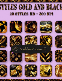 Styles Gold and Black