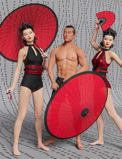 Japanese Portrait Studio Poses