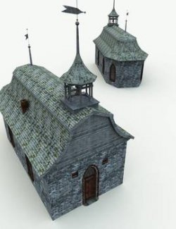 Old Dutch Church for Poser