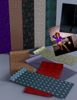 S3D 100 Wallpaper Shaders for Iray