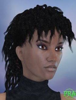 Prae-Zaka Hair For La Femme Poser