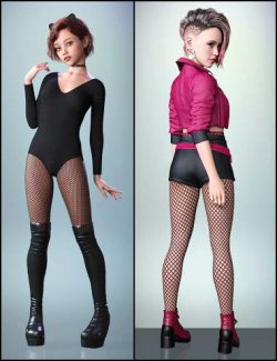 Doll Poses 2 for Josie 9, Ally 9, Genesis 9 Feminine and Genesis 8 Female