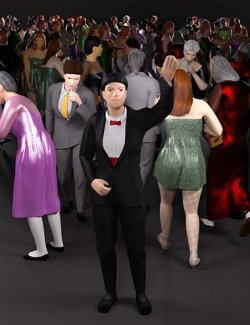 LowPoly Crowd Creator Expansion: Dinner and a Show