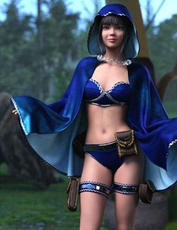 Maidens of Mars- Merchant Outfit for Genesis 9 and 8 Female