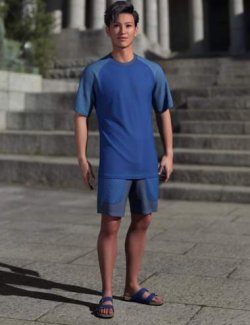 dForce Summer Vibe Outfit for Genesis 9