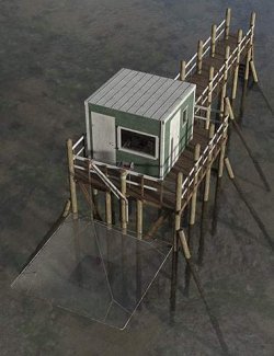 "Carrelet"- Traditional Fisherman's House