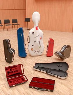 Instrument  Cases and Poses for Genesis 8 and 9