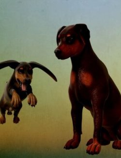 Dogs Morphs for Daz Dog 8