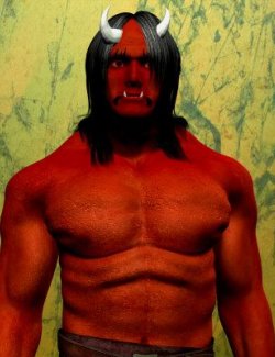 E3D Oni for Genesis 8 Male