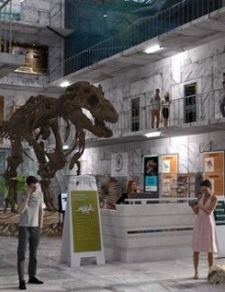 Dinosaur Museum for DAZ