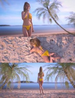 Quick Beach Vignette
