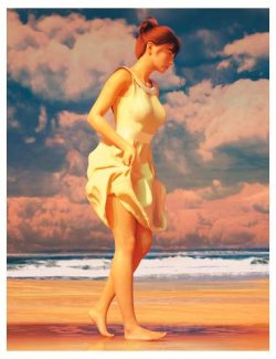 Golden Stillness Female Outfit for Genesis 9