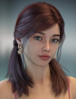ALO Faidra Hair for Genesis 9, 8 and 8.1 Females
