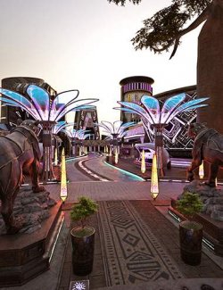XI Futuristic African Street