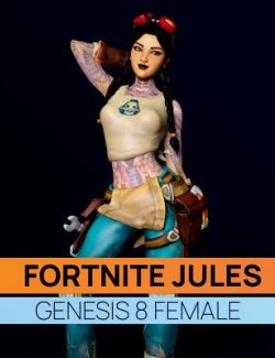 Fortnite Jules for Genesis 8 Female