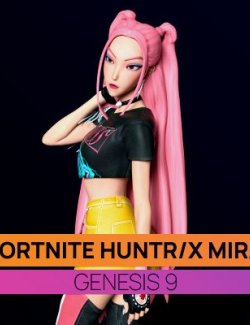 Fortnite HUNTR-X Mira for Genesis 9