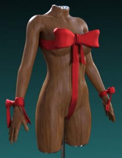 Ribbon Swimsuit for Genesis 9