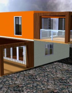 E3D Modern House