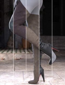 CB Aisha Boots For Genesis 9, 8 and 8.1