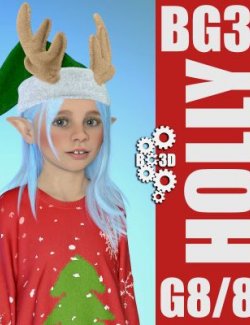 BG3D Holly for G8_8.1 Female