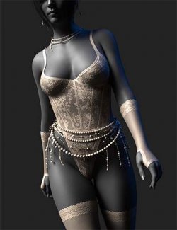 Angel Secrets 4 Lingerie and Jewels Bundle for Genesis 8, 8.1 and 9 Females