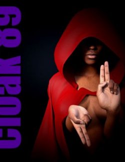 Cloak 89- dForce Doodle for Genesis Female 8 and 9
