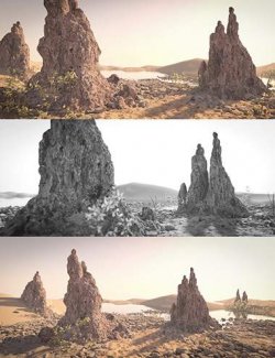 Rocky Desert Vignette