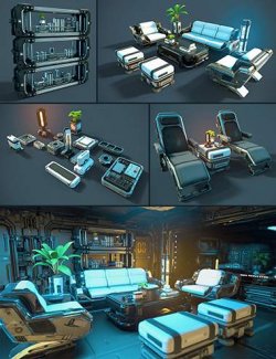 Polish Scifi Livingroom Furnitures
