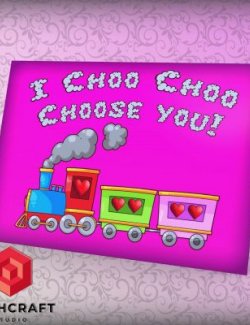 Valentine Greeting Cards (Rigged)