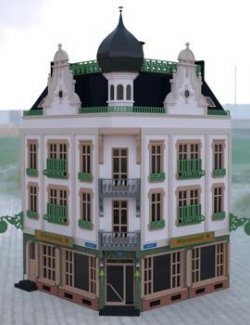Townhouse 2 for DAZ Studio