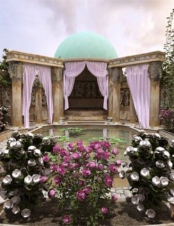 Romantic Garden for Daz Studio