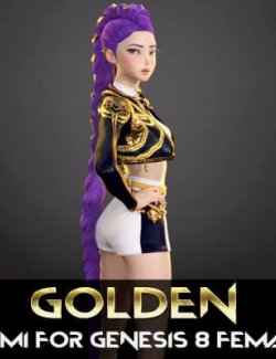 Golden Rumi for Genesis 8 Female