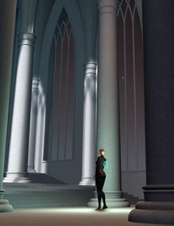 Futuristic architecture for Poser