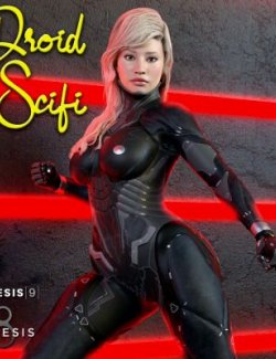 RFX Droid Sci-Fi Outfit For G8F G81.F And G9 Feminine