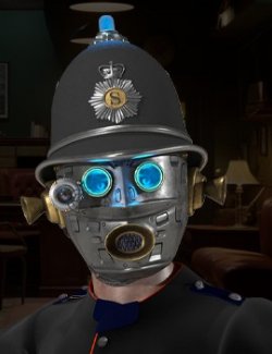 Police Enforcer Helmet for Poser