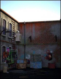 ND Dirty Street for Daz Studio (Iray)