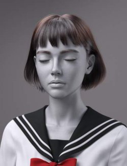 dForce FV Blunt Bell Hair for Genesis 9