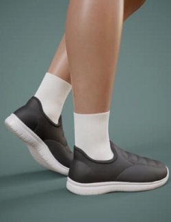 Sneakers V2 and Socks V2 Set for Genesis 9