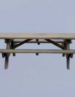 AI-Generated Picnic Table