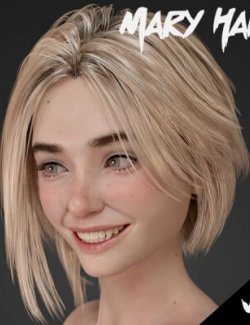 JM Mary Hair for Genesis 9