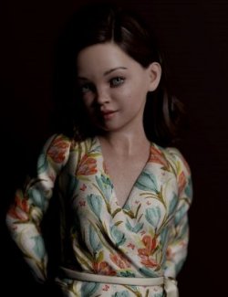 Z3D Ruth Kid for Genesis 8 and 8.1 Female