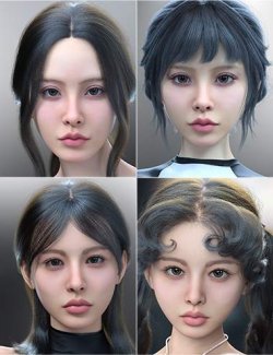 Vo Lyn and Young, and Vo Eira and Young HD for Genesis 9 Character Bundle